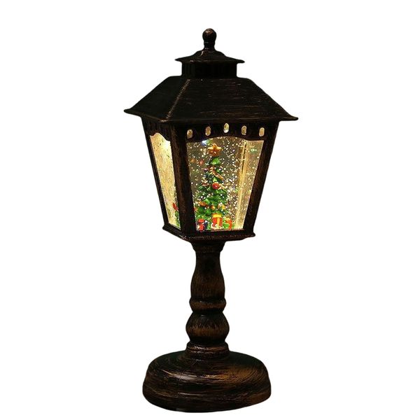 Christmas Decorations Crystal Luminous Night Light Christmas Ornaments Tabl