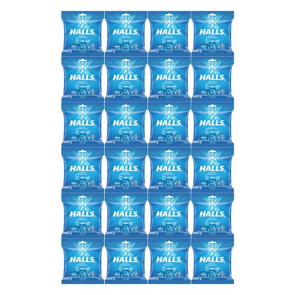 Halls Packs Ice Blue - 24 x 72s