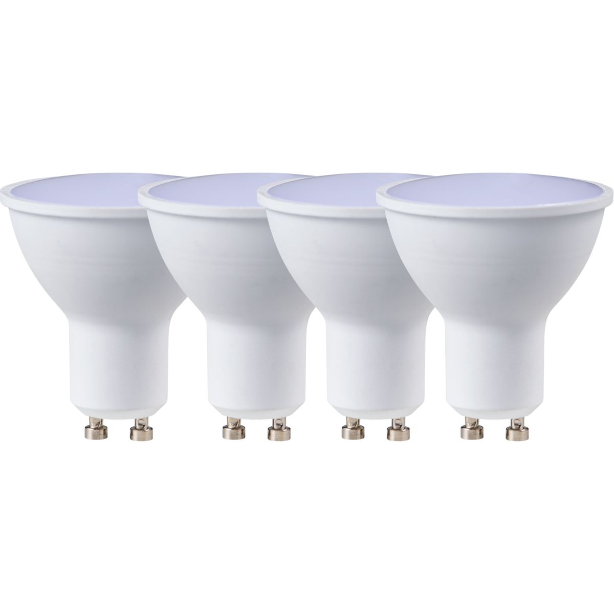 Switched LED 3W Light Bulbs Rechargeable 4 Pack Auto Dimmable