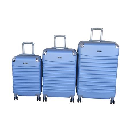 Baby blue luggage sets online