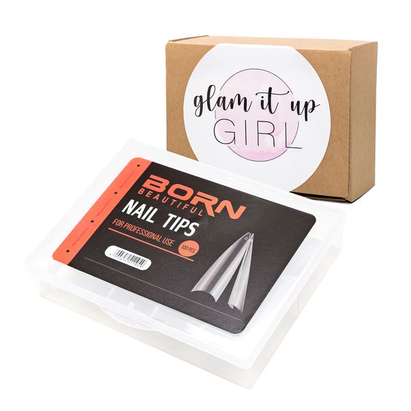 Glam It Up Girl/High Quality False Nail Tips -100 Piece BB