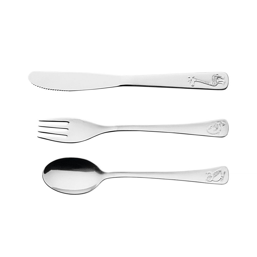 Tramontina 3 Pieces Child's Set Stainless Steel Dishwasher Safe Shop