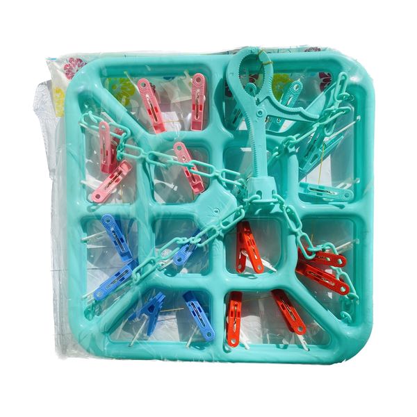 Luandry Clothes Drying Racks with 20 Clothpin