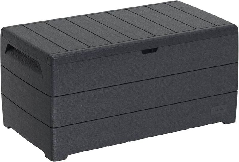 Cosmoplast Storage Box Dark Grey 416L