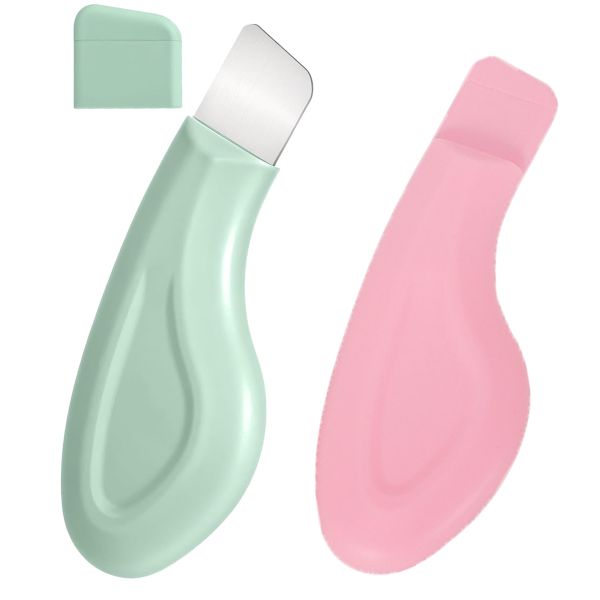 2-Piece Blackhead Remover Tool for Face &amp; Nose, Facial Mask Applicator Stick