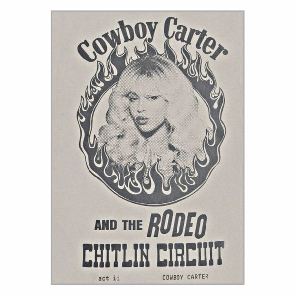 Cowboy Carter Rodeo Poster - A1