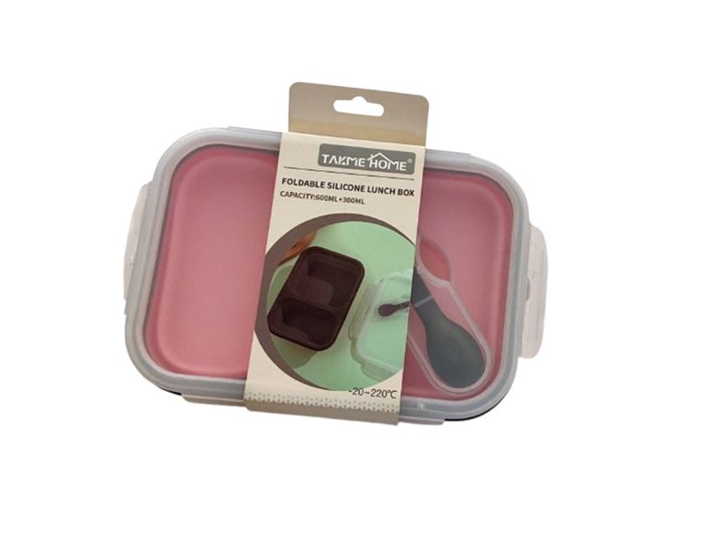 Foldable Silicone Lunch Box - Large