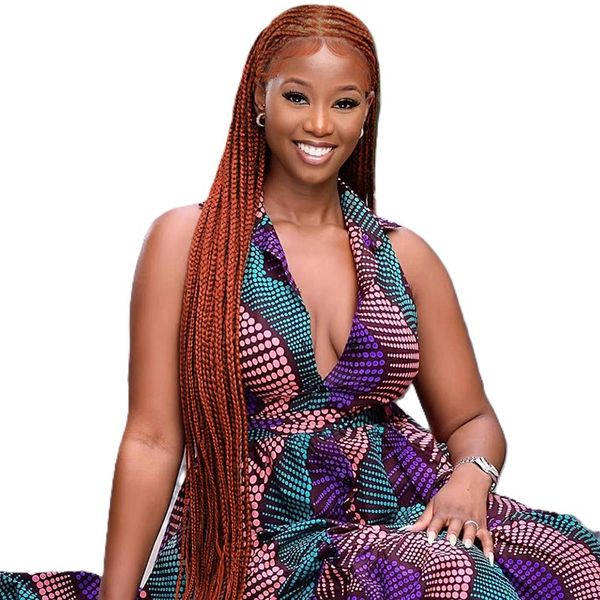 Synthetic Braided Wig- Small Box Knotless Braids-36inch Long