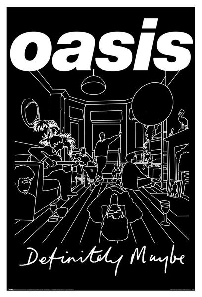 Oasis (Definitely Maybe Art) Poster