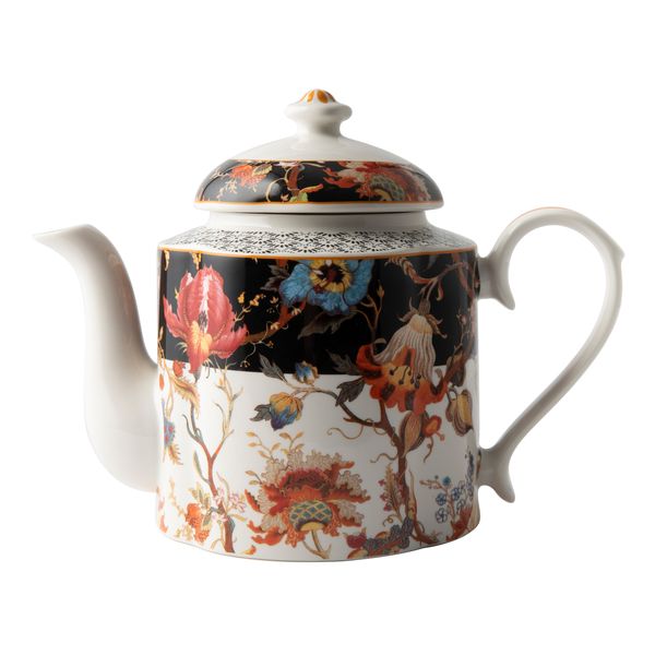 Jenna Clifford Midnight Bloom Tea Pot