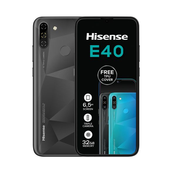Hisense Infinity E40 32GB Single Sim - Charcoal
