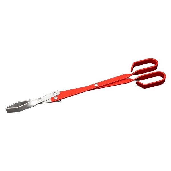 LK's Aluminium Braai Tong - Red Medium 417mm