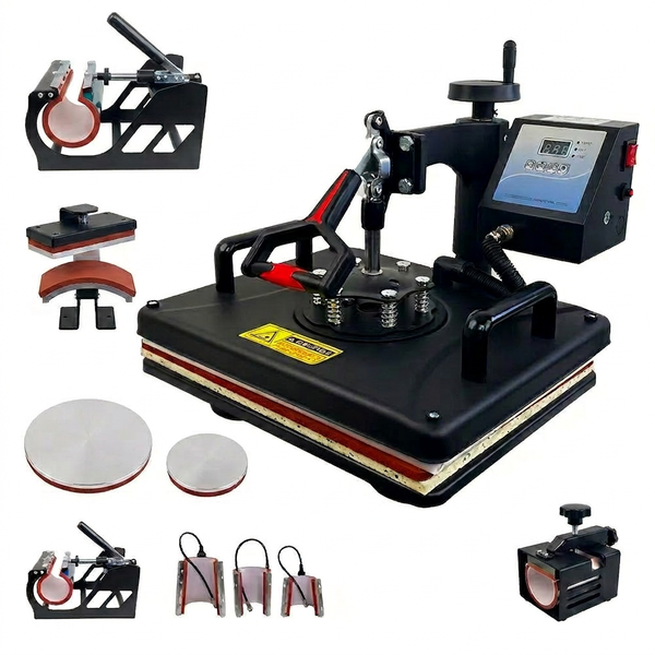 8-in-1 Hot Press Machine: Multifunctional and Easy to Use for Startups