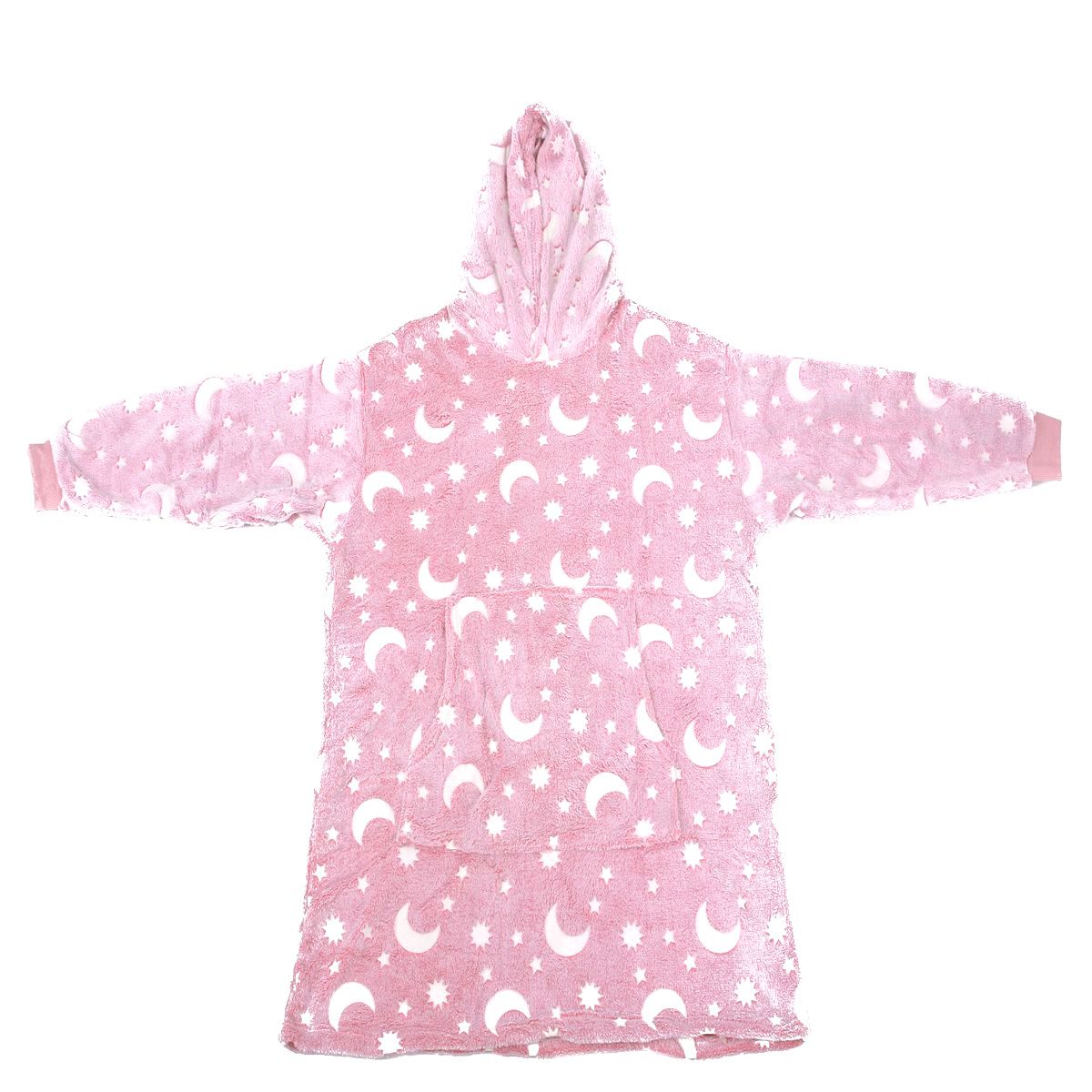 Glow in the Dark Hoodie / Blanket Stars and Moons Buy Online in