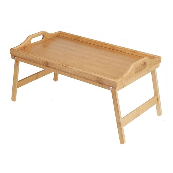 Foldable Bamboo Laptop/ Breakfast Table