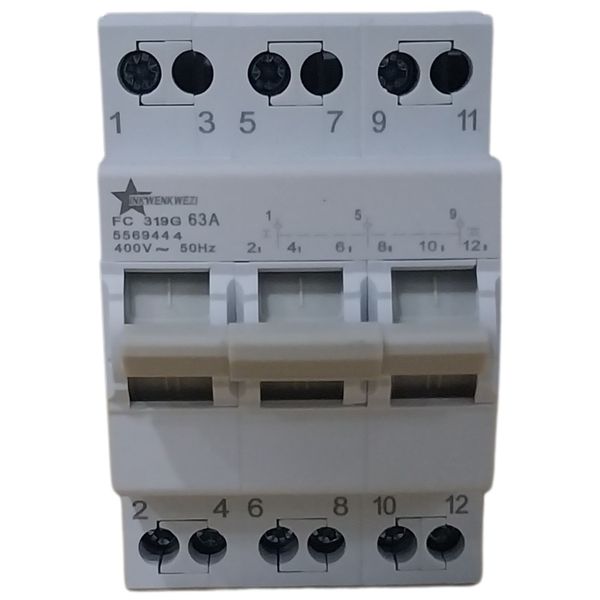 3 Pole 63A Changeover Switch FC319G