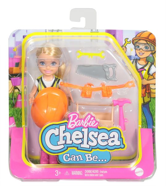 Barbie Chelsea Can Be Playset with Blonde Chelsea Builder Doll