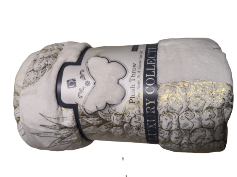Plush Throw Fleece Blankets 1800 x 200cm - Luxury Collection