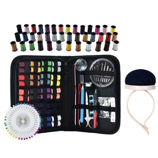 Sewing Kit 128pcs with Pin Cushion