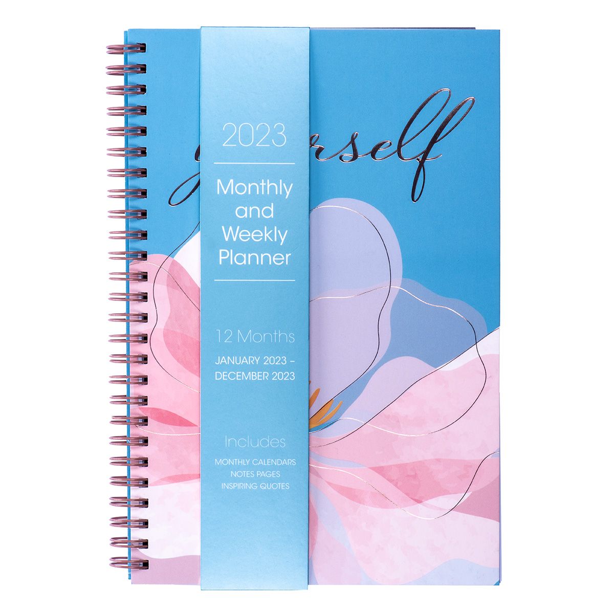 2023 Inspirational Daily Planner, Be Yourself Wirebound Buy Online in South Africa