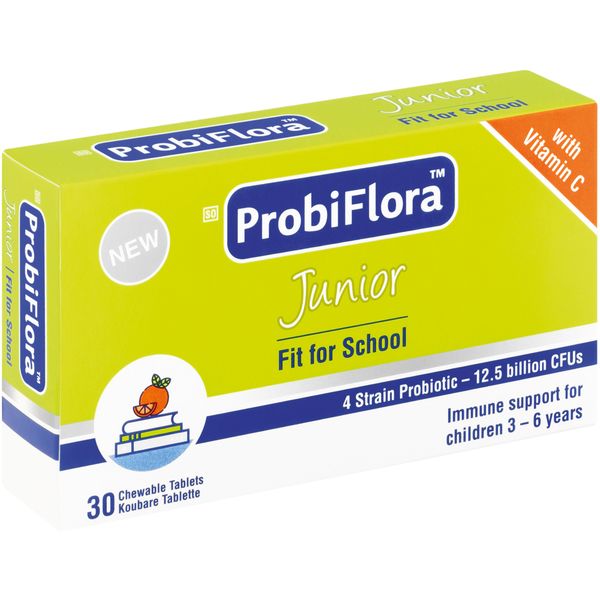 Probiflora Junior Probiotic Chewable Tablets Fit For School 30 EA