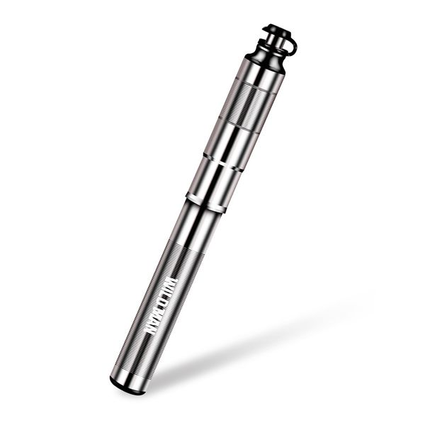Wild Man Bike Pump (Silver) - 22.58cm