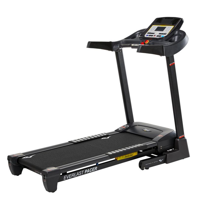 Everlast Pacer Treadmill with Bluetooth & Fitness APPS Black Unisex