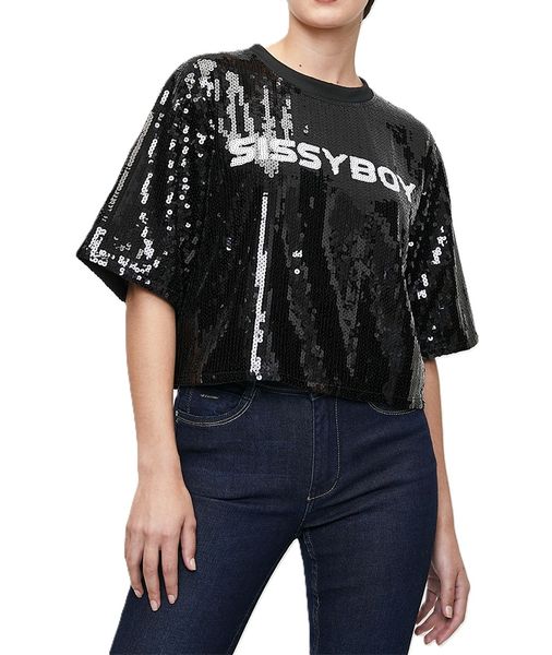Sissy Boy- Top Whitening Shine - Black