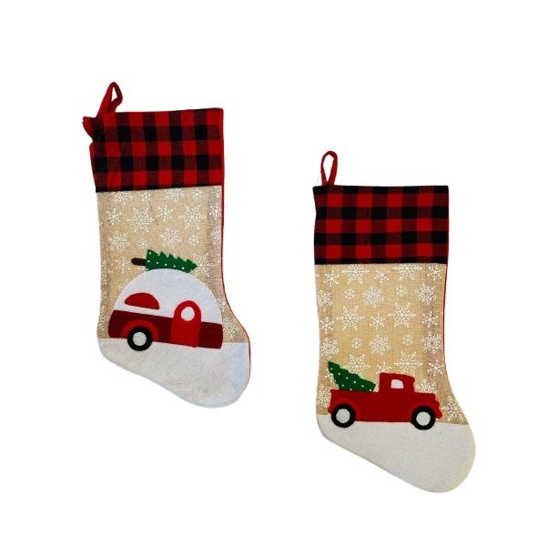 Christmas Stocking 40cm (Set of 2)