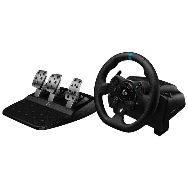 Logitech G923 Racing Wheel and Pedals, Force Feedback,Dual Clutch ,PC, Xbox