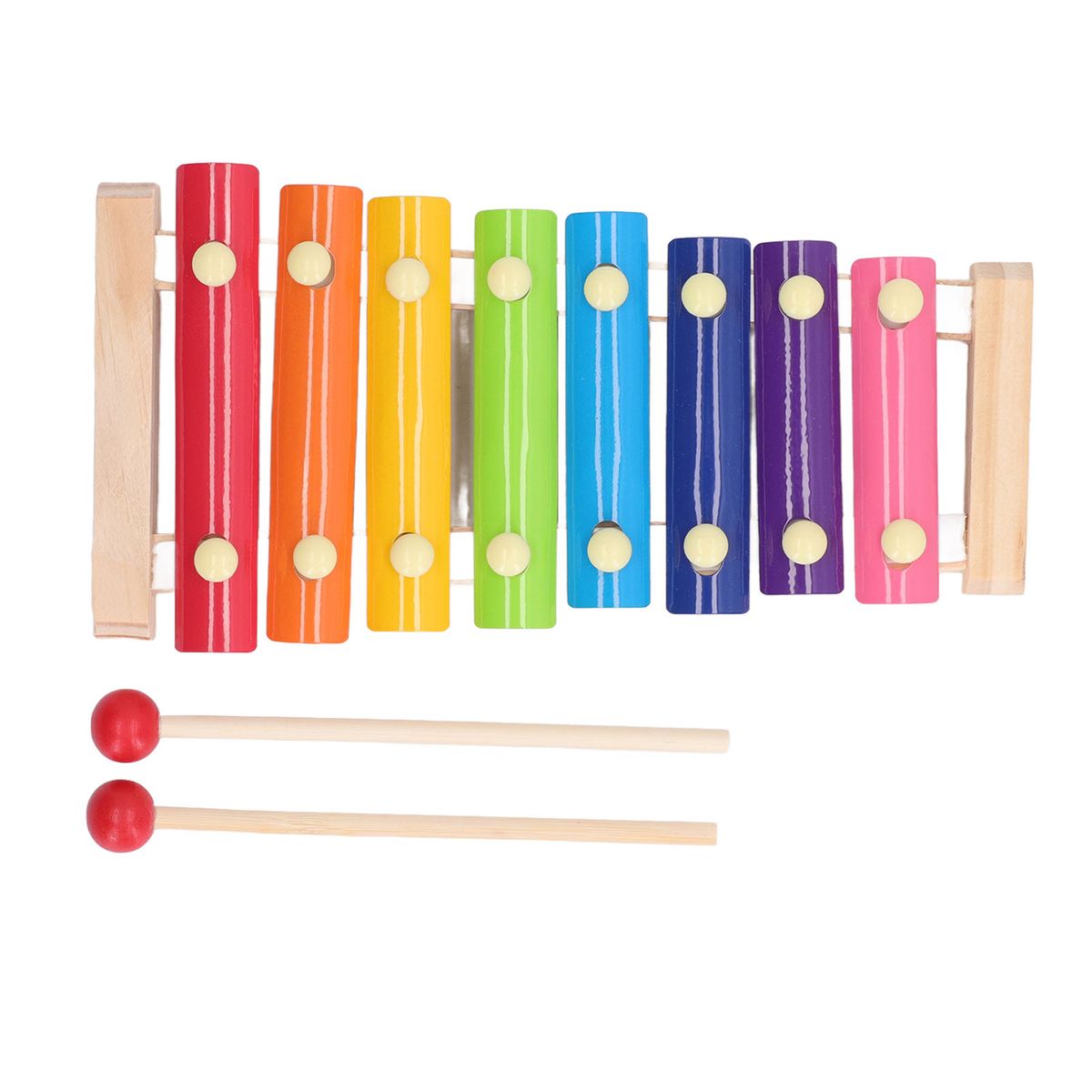 Baby Wooden Percussion Music Instrument with Mallets Musical Instrument Toy