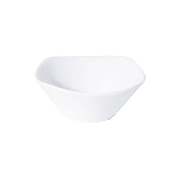 Fortis Prima White Square Dip Dish 24 Pieces