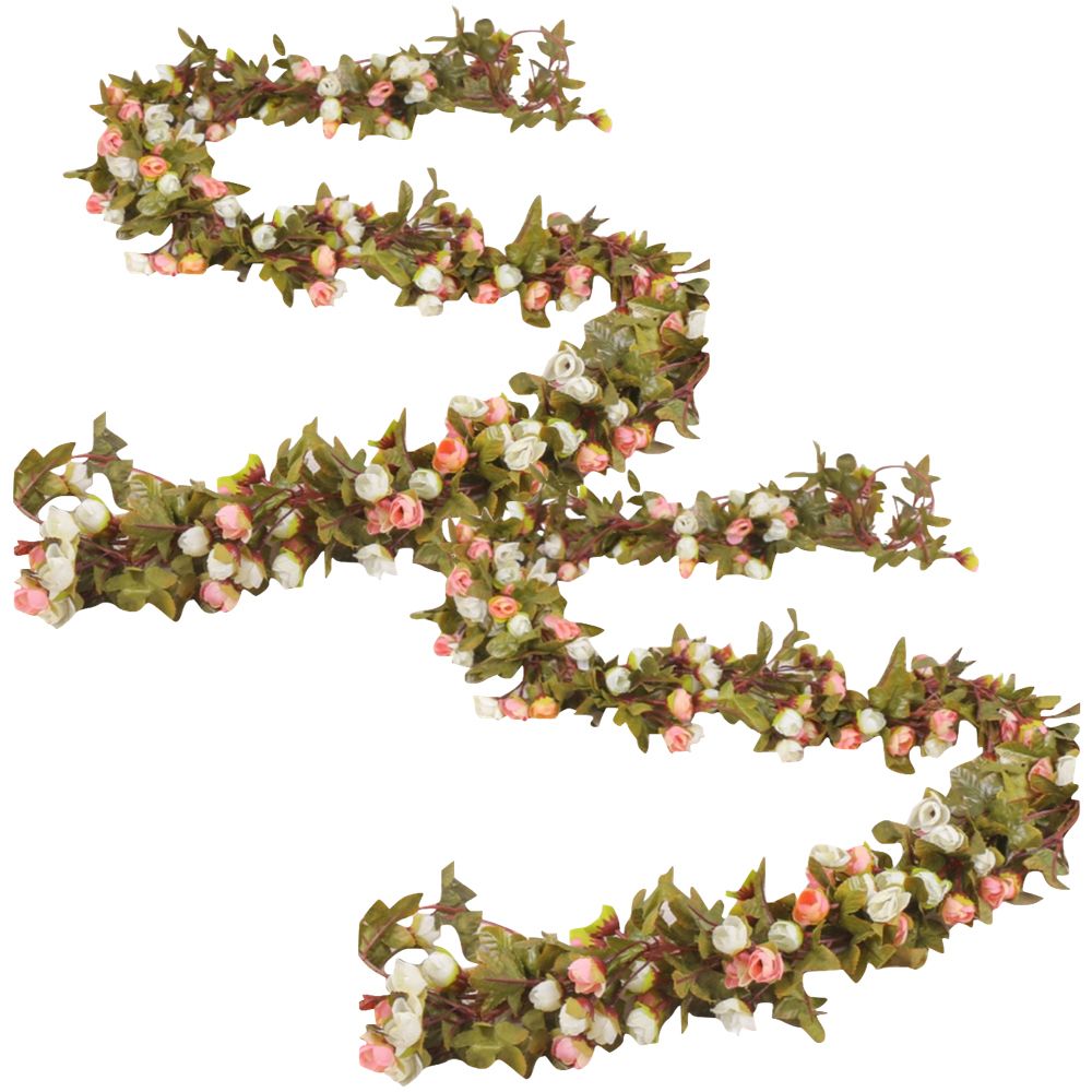 home-garden-wedding-party-decor-artificial-rose-vine-garland-2-2m-set