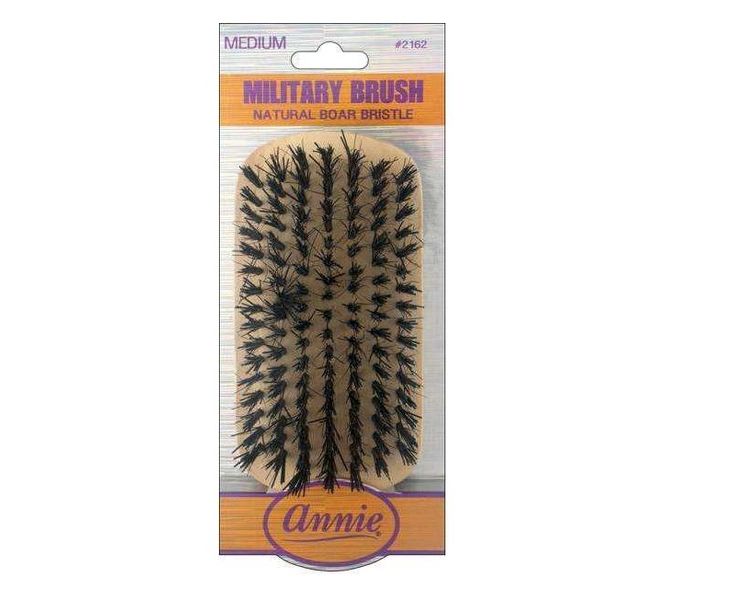 Annie - Medium Military Boar Bristle Brush Pack of 4