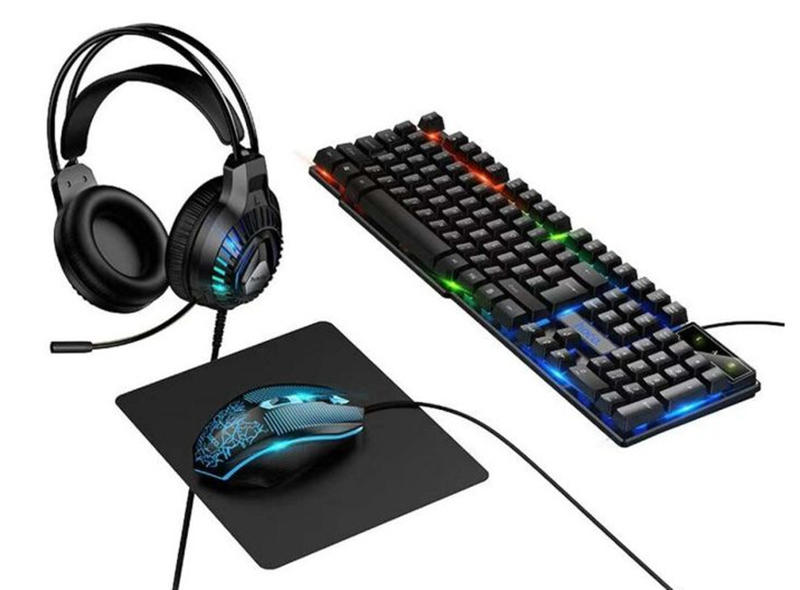 DI86 4-in-1 Gaming Set | Keyboard, Mouse, Headset &amp; Mouse Pad