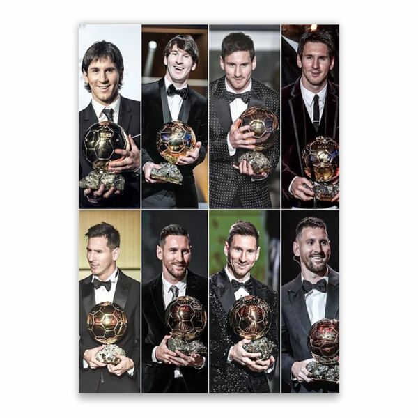 Messi Ballon D'Or Poster - A1