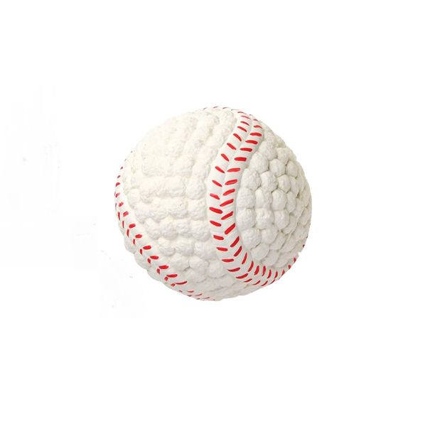 Baseball Latex Rubber Dog Chew Toy