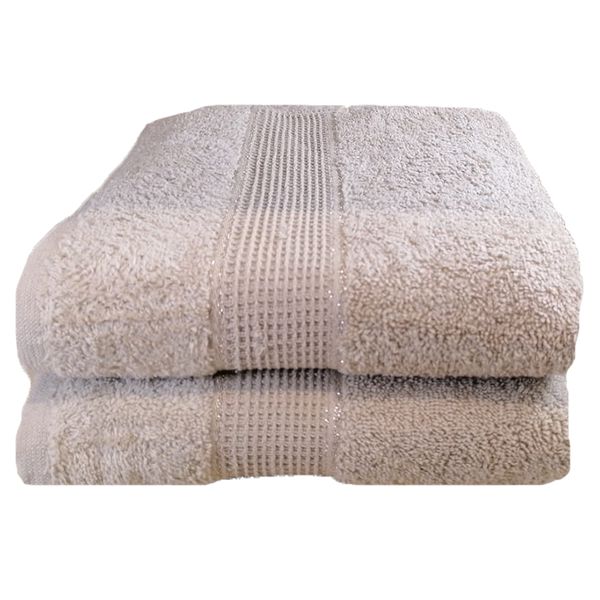 Luxe Collection Towel - Pebble - Pack of 2
