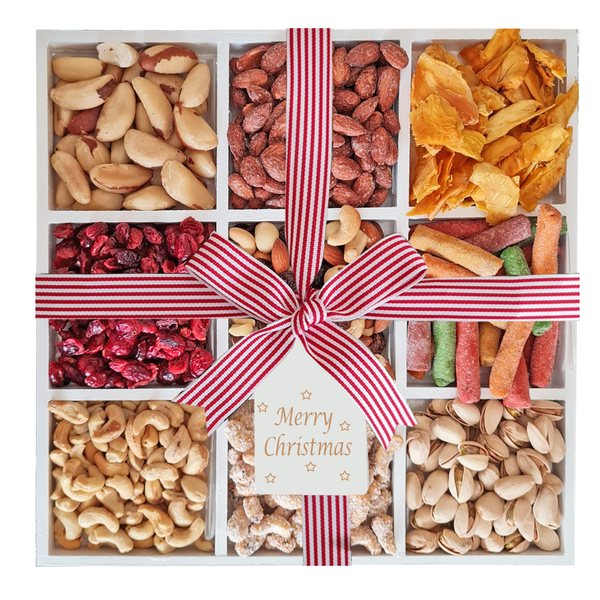 Christmas Selection of Nuts and Dried Fruit - Sugar-Free