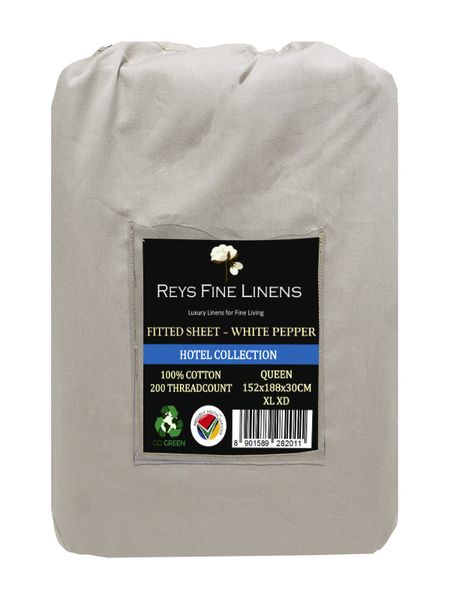 Hotel Collection - Fitted Sheet - 1 Piece - 200Thread Count, Luxury Feel