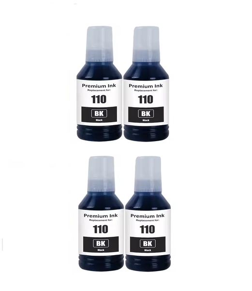 Epson 110 compatible Ink Bottle (127ml) x 4
