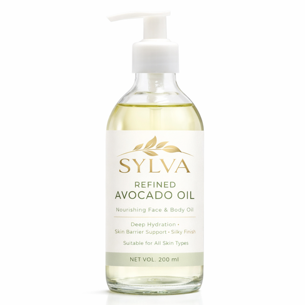SYLVA Moisturising Avocado Oil for Soft, Smooth Skin - Face &amp; Body (200 ml)