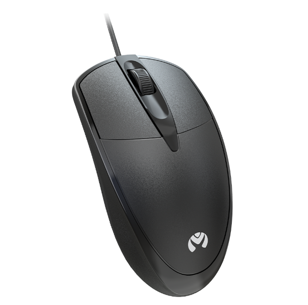 Mikuso Wired Optical Mouse 3 Buttons + 1 Wheel with DPI- Black