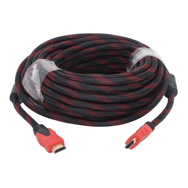49ft HDMI Cable High Speed Red/Black for TV/Projector/Computer