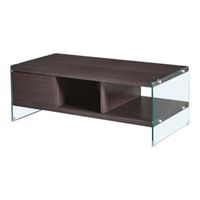 Modern Coffee Table-Dark Brown