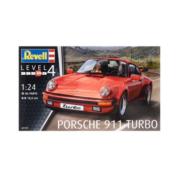 Revell-1/24-Porsche 911 Turbo-Plastic Model Kit