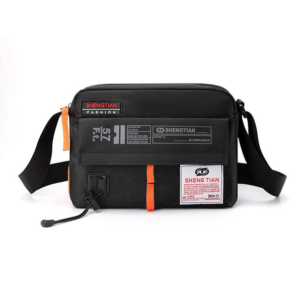 Backpack Simple Travel Cross Body Bag-black