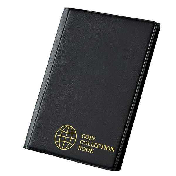 Coin Collection Album 120 Pockets - 3x3cm Coin Holder Book Coin Storage