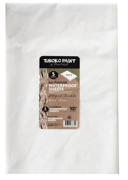 All purpose waterproof sheets - 5 pack