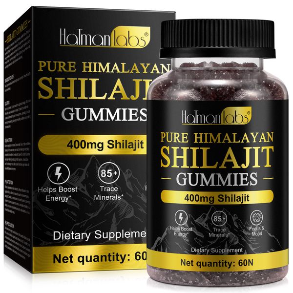 Halman Labs Pure Himalayan Shilajit Gummies 60s